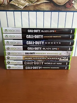 $65.99 • Buy Call Of Duty 8 Game Lot Bundle Xbox 360