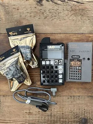 Teenage Engineering PO-33 KO Sampler + Case USB Power Accesories • £160