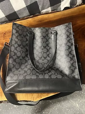 Coach Laptop Tote • $90