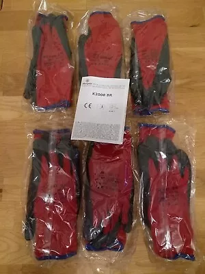 Marigold Industrial K2000BR Multi-purpose Work Gloves 6 Pairs New Sealed 10 XL • £7.65