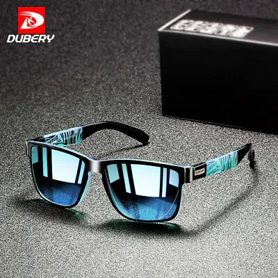 $21.99 • Buy DUBERY Sports Polarised Sunglasses Mens Womens Square Driving Glasses HD Lens