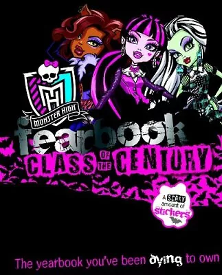 Monster High Fear Book By Monster High Book The Fast Free Shipping • $9.59