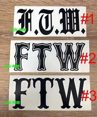 FOREVER TWO WHEELS DECAL STICKER VINYL Outlaw Biker Ftw Motorcycle Tank Badge • $6.99