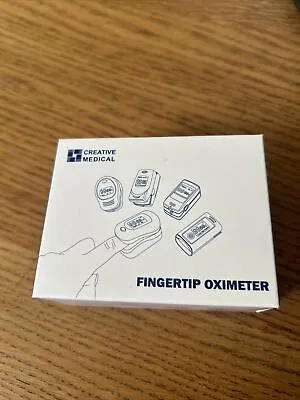 Creative Medical Fingertip Oximeter Pulse Check Oxygen Levels PC00030015 • £8