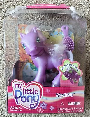 My Little Pony G3 Wysteria Toy Figure W/Special Charm - New In Box • $21.99