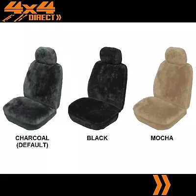 SINGLE 27mm SHEEPSKIN ALL OVER CAR SEAT COVER FOR TOYOTA NOAH/VOXY • $193.08