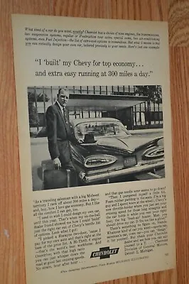 $11.99 • Buy ★★1959 Chevy Bel Air Original Vintage Advertisement Print Ad 59 Belair★★