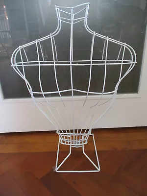 £74.99 • Buy Vintage Wire Mannequin Torso Shop Display 