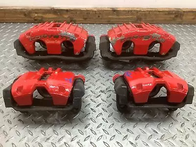 01-04 Corvette Z06 Front & Rear LH & RH Set Of 4 Brake Calipers OEM Red • $349