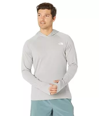 The North Face Men's Wander Sun Performance Hoodie Shirt Large Light Grey • $34.99