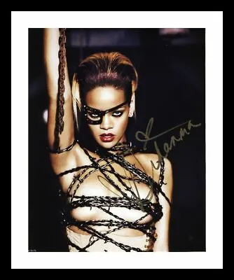 £19.99 • Buy Rihanna Autograph Signed & Framed Photo 13