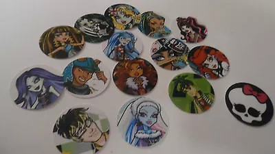 Pre Cut One Inch Bottle Cap Images! NEW MONSTER HIGH FREE SHIPPING • $3.40