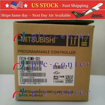 NEW Mitsubishi Melsec FX1N-60MR-001 (FX1N60MR001) Programmable Logic Controller • $189.72