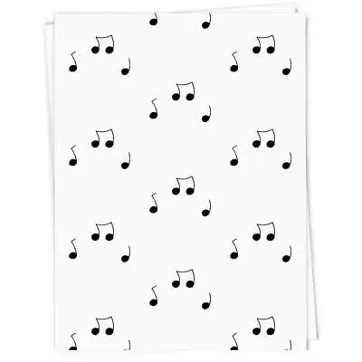'Musical Notes' Gift Wrap / Wrapping Paper / Gift Tags (GI012387) • £5.99