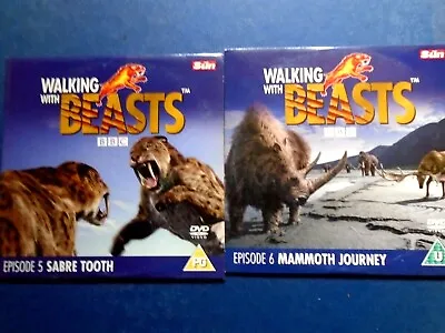 Walking With Beasts = Episodes 5 & 6 = 2 Dvds =vgc Cert Pg • £1.69