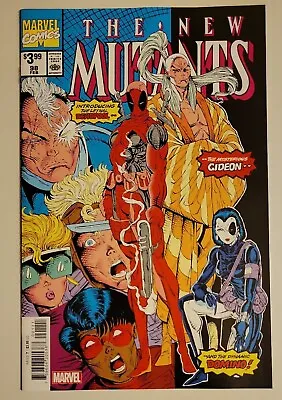 New Mutants 98 Nm Facsimile 2022 Marvel Comics 1st Deadpool  • $5.99
