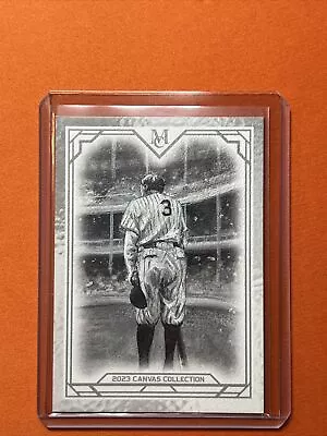 2023 TOPPS MUSEUM COLLECTION BABE RUTH CANVAS CARD # CCR 33 NY Yankees • $15.99