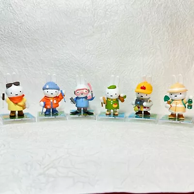 Miffy Adventure Series Kingbee Art Toys Mini Figure Set Of 6 • $72.50