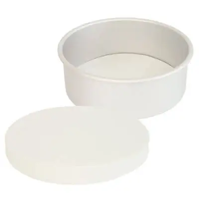 500 X 8   Inch - Greaseproof Circles - Round Baking Paper Tin Liners • £18.50