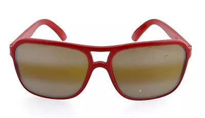 Vintage VUARNET 003 60mm Red Aviator Mirrored Sunglasses France • $149.90