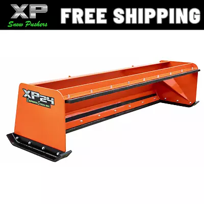 8' XP24 Kubota Orange Snow Pusher Pullback Bar FREE SHIPPING- Kubota Back Drag • $2450