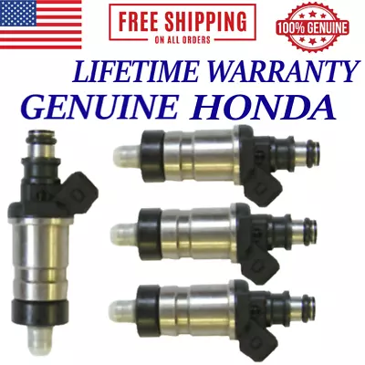 4/UNIT OEM HONDA Fuel Injectors For 1986-1997 Honda & Acura I4 (Honda-OBD-0) • $104.50