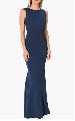 Dress The Population Leighton Sleeveless Mermaid Evening Gown Dress New Size S • $80