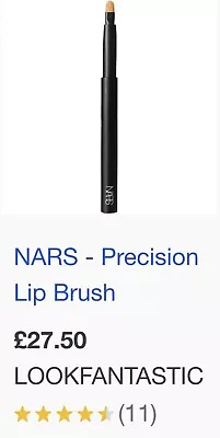 NARS 30 Precision Lip Brush - BNIB • £17.99