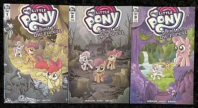 My Little Pony Spirit Of The Forest #1-3 COMPLETE SERIES SET - IDW Comics 2019 • $14.99