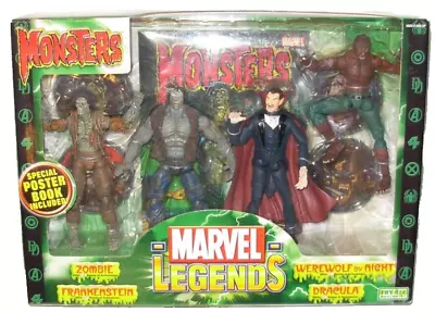 Marvel Legends Monsters 6 Inch Action Figure Box Set W/Poster Book Brand New • $189.99