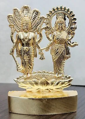 Laxmi Vishnu Lakshmi Vishnu Statue Murti 11 Cm Height Energized • $15.99