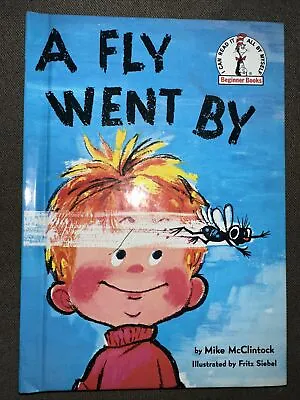 RARE Dr. Seuss A Fly Went By Vintage 1958 Hardcover Children's Book • $75