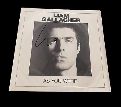 Liam Gallagher “AS YOU WERE” Hand Signed Vinyl  • £275