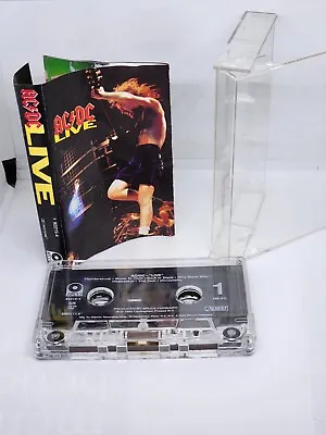 Vintage AC/DC LIVE Cassette Tape 1992  Hard Rock • $6.95