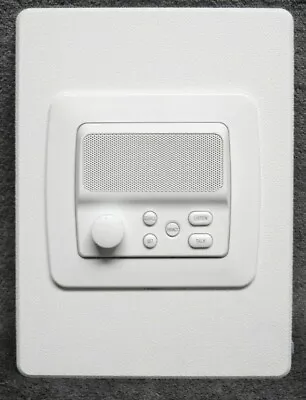 Intrasonic IST Retro Home Intercom Room Station White RETRO-5R W/ Vertical Plate • $115.95