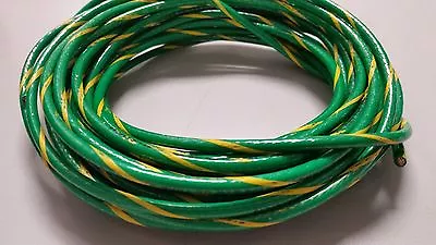 10 Gauge Ground Wire Thhn Wire Green Yellow 50 Feet Thwn 600v Copper Stranded  • $36.94