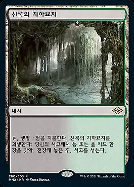 Verdant Catacombs (KO) MH2 Korean NM MTG • $16.50