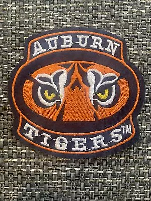 Auburn Tigers  War Eagle  Vintage Embroidered Iron On Patch NOS 4.0  X 2.0  A1 • $5.59