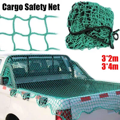 £17.99 • Buy Heavy Duty Cargo Net Strong Safety Netting Truck Skip Climbing Trailer Nets UK