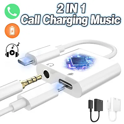 USB Type C To 3.5mm Audio Jack Headphone &Charging Adapter Converter For Samsung • $7.90