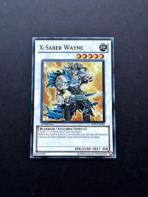 Yugioh! X-Saber Wayne - 1st Edittion 5DS3-EN042 Super Rare (NM/LP) 1996 • $2