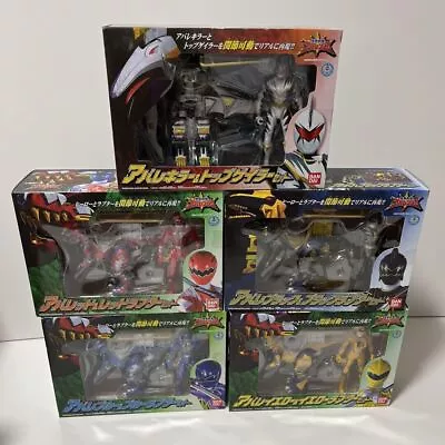 Power Rangers Bakuryu Sentai Abaranger Action Figure Set Of 5 BANDAI From Japan • $1016.01