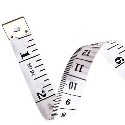 Body Measuring Tape Waist Weight Height Ruler Sewing Tailor Fabric Dress Tape • £1.79