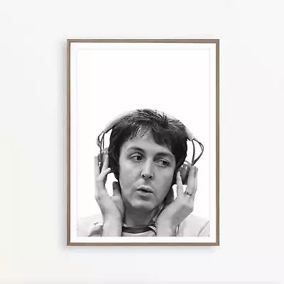 Paul McCartney The Beatles Music Star Art Poster Print. A3 A2 A1 Sizes • $31.05