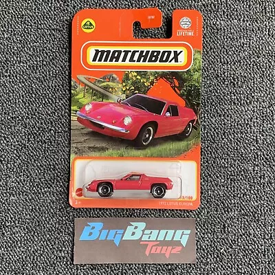 Matchbox 1972 Lotus Europa Red #93 Basic Mainline 2024 Case G (In-Stock) New • $2.99