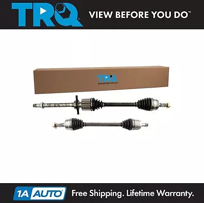 TRQ Front Complete CV Axle Shaft Assembly LH RH Pair 2pc For Odyssey 5-speed • $159.95