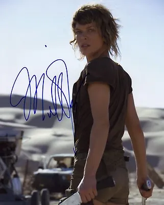 Milla Jovovich Autograph Signed Pp Photo Poster 1 • £6.89