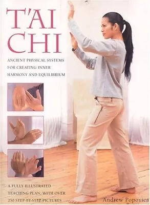 Tai Chi By Popovic Andrew Hardback Book The Cheap Fast Free Post • £3.50