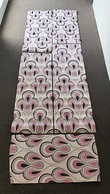 £139.60 • Buy 🔶️60s RETRO POP SPACE AGE ATOMIC PSYCH TRIP WALLPAPER MCM MODERNIST INTERIOR 