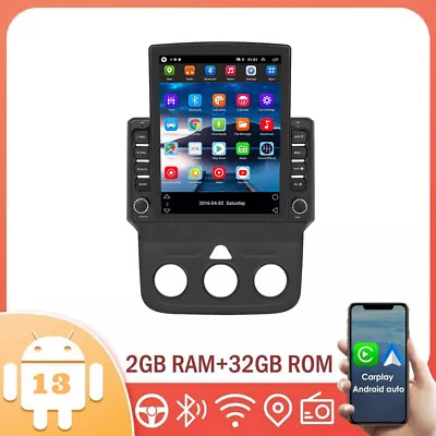 Carplay Android 13 For Dodge Ram 1500 2500 3500 2013-2018 Car Stereo Radio 9.7'' • $197.48